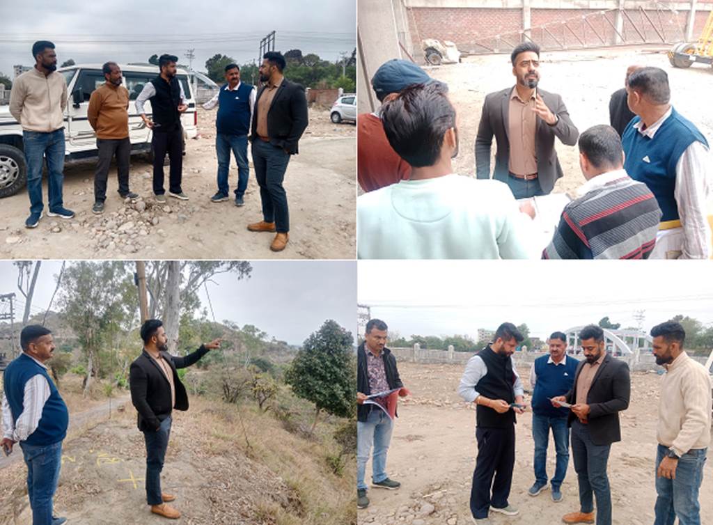 Deputy Commissioner Reviews Ongoing Development Works in Haroli
